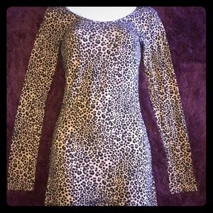 Leopard print dress